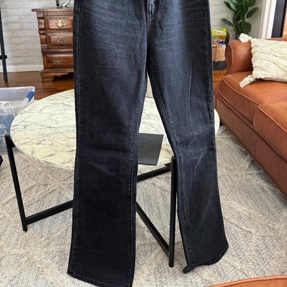 Rolla's Women's Black Duster High Rise Dusters Bootcut Jeans Size 24 - Picture 3 of 7